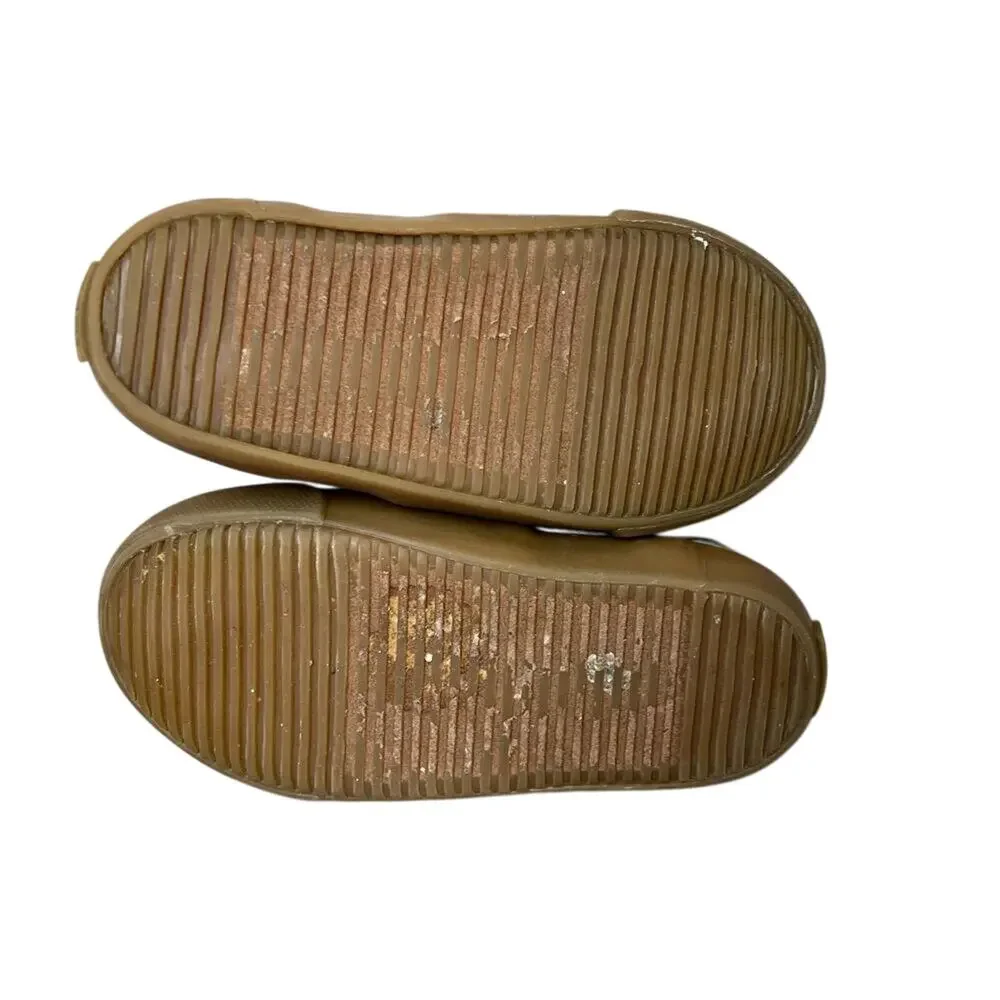Old Navy Olive Green Camo Slip‎ On Sneaker Toddler sz 7C Kidcore Casual Boys